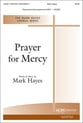 Prayer for Mercy SATB choral sheet music cover